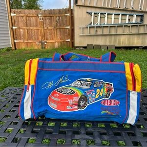 Vintage ADS Sports NASCAR Racing Duffle Bag Jeff Gordon‎ #24 Dupont